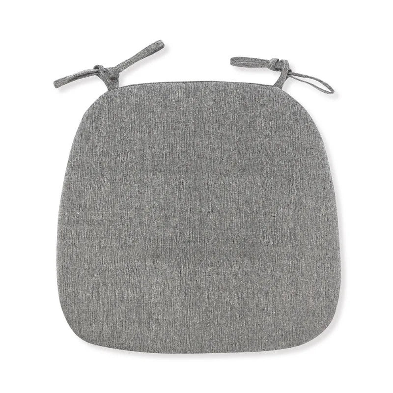 Horseshoe Chair Cushion – Breathable Cotton Linen Seat Pad