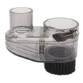 LIKE WISH CNC Router Dust Shoe 52Mm Diameter Clear CNC Dust Boot With 38Mm Hose Diameter For Spindle Motors And Router Oasis Select Transparent Black