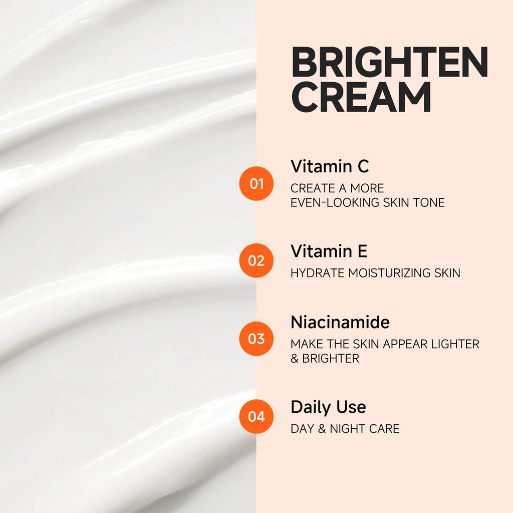 200g Whitening cream, containing vitamins C and E and hyaluronic acid, moisturizes and keeps you refreshed all summer. Oasis Select
