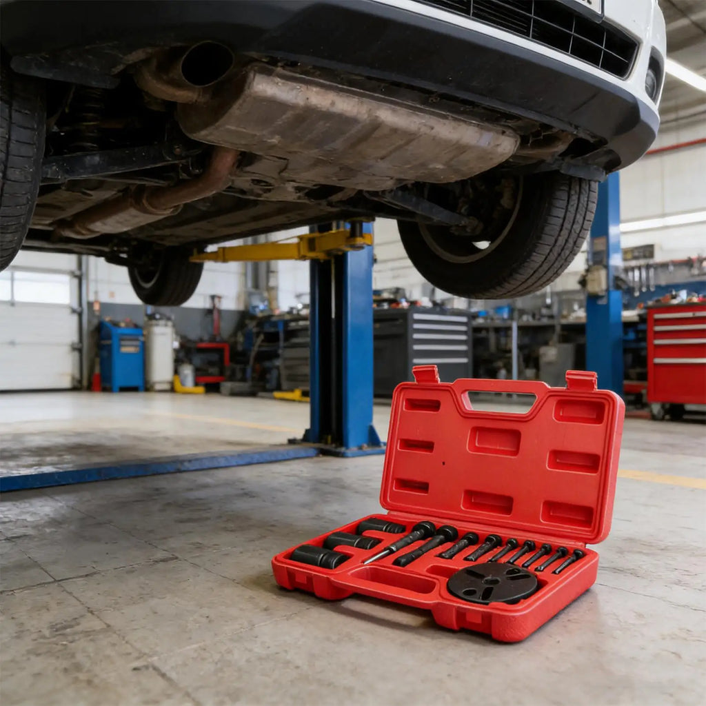 Car Air Conditioning Installation Kit AC Clutch Puller AC Clutch Maintenance Tool for Garage Workshop Mechanics Technicians SUV Oasis Select