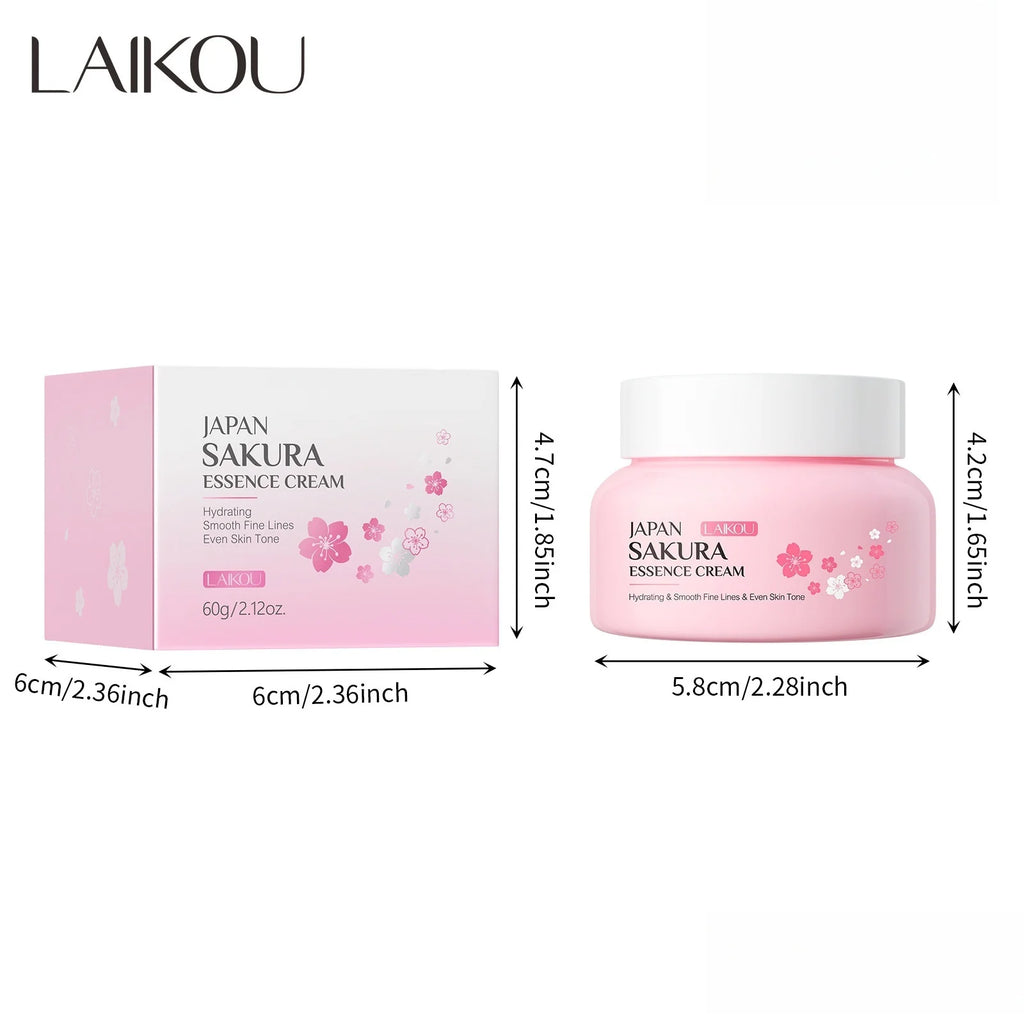 LAIKOU Sakura Face Cream – Brightening Moisturizer 25g & 60g