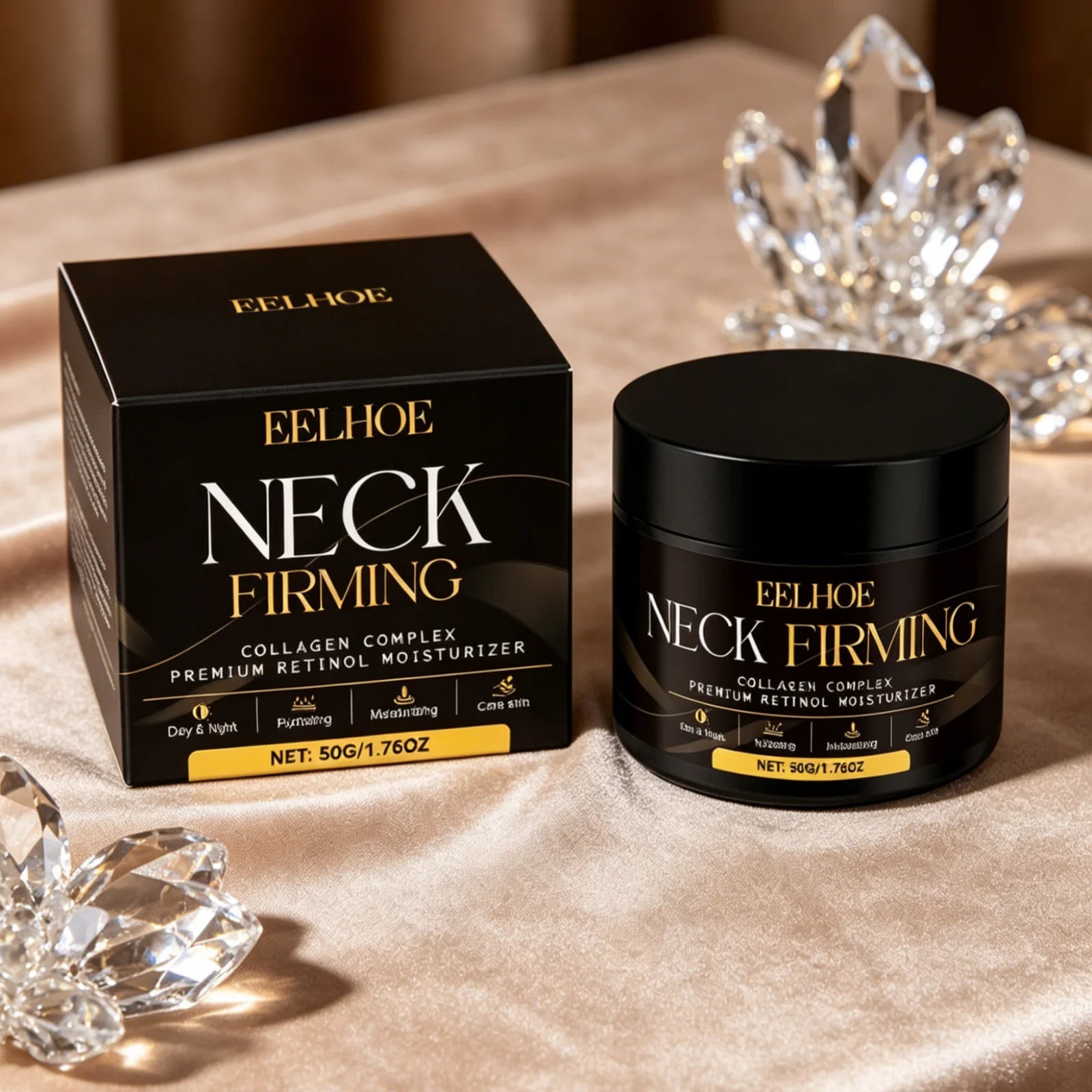 EELHOE Neck & Face Firming Cream – Anti-Wrinkle, Skin Tightening Neck Firming Cream Oasis Select