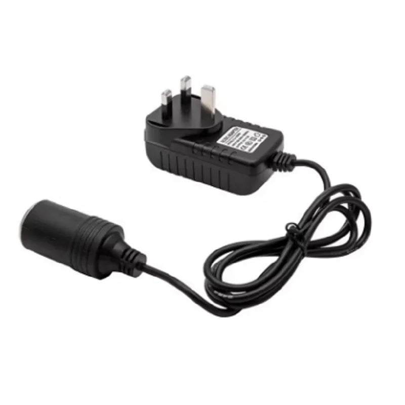  220V AC to 12V DC Car Charger Transformer EU US AU UK Plug Portable Car Cigarette Lighter Socket Adapter Converter Parts Oasis Select