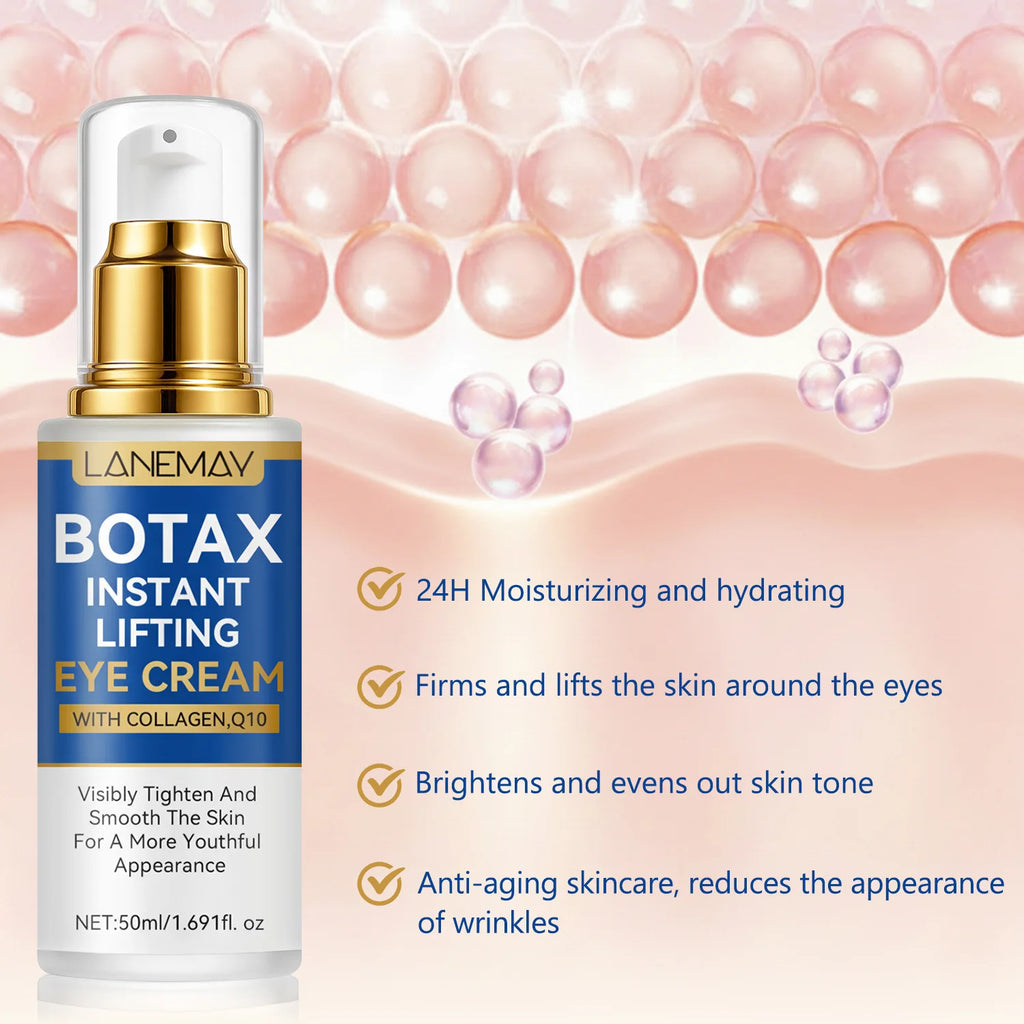 Botax Instant Lifting Eye Cream – 24H Hydration, Anti-Aging 50ml Eye Cream Oasis Select