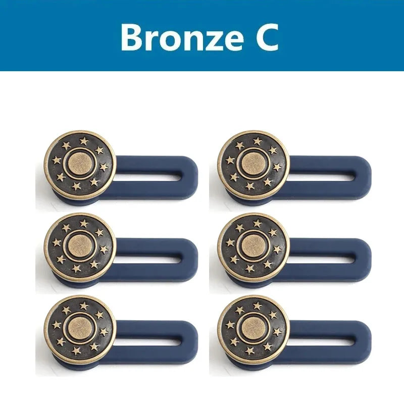3 6 Jeans Pants Button Extenders Universal Wait Expanander Women Men