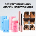 Ocheal Hair Refreshing Shaping Hair Wax Hair Anti-fried Clean Hair Broken Hair Artifact Finishing Fix Stick Wax Anti-frizz Cream Oasis Select 3Pcs