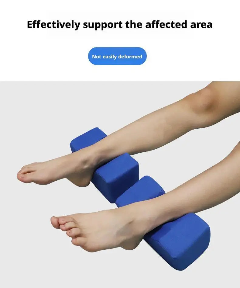 Foot Elevator Support Pillow – Ankle & Leg Rest Cushion Pair Leg Elevation Pillow Oasis Select