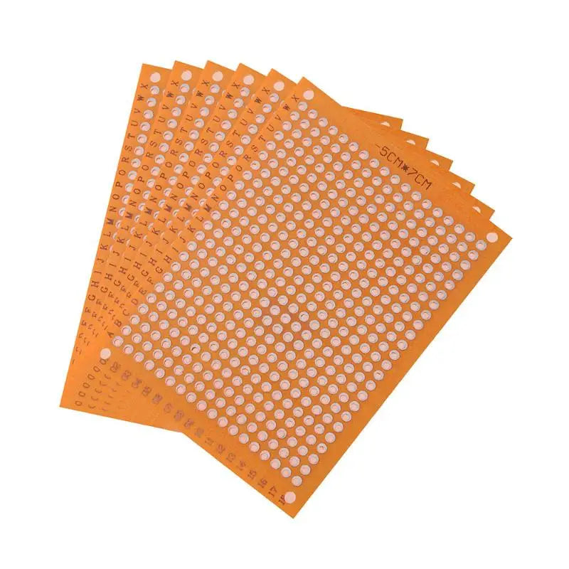 10PCS Insulated Material PCB Prototype Kit 432-Hole Perfboard Circuit Test Protoboard for DIY Electronic Gadgets Oasis Select