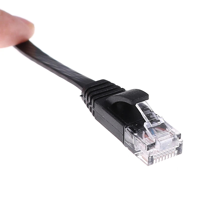 Cat6 30cm Slim RJ45 Patch Cable – 1000Mbps Gigabit Ethernet