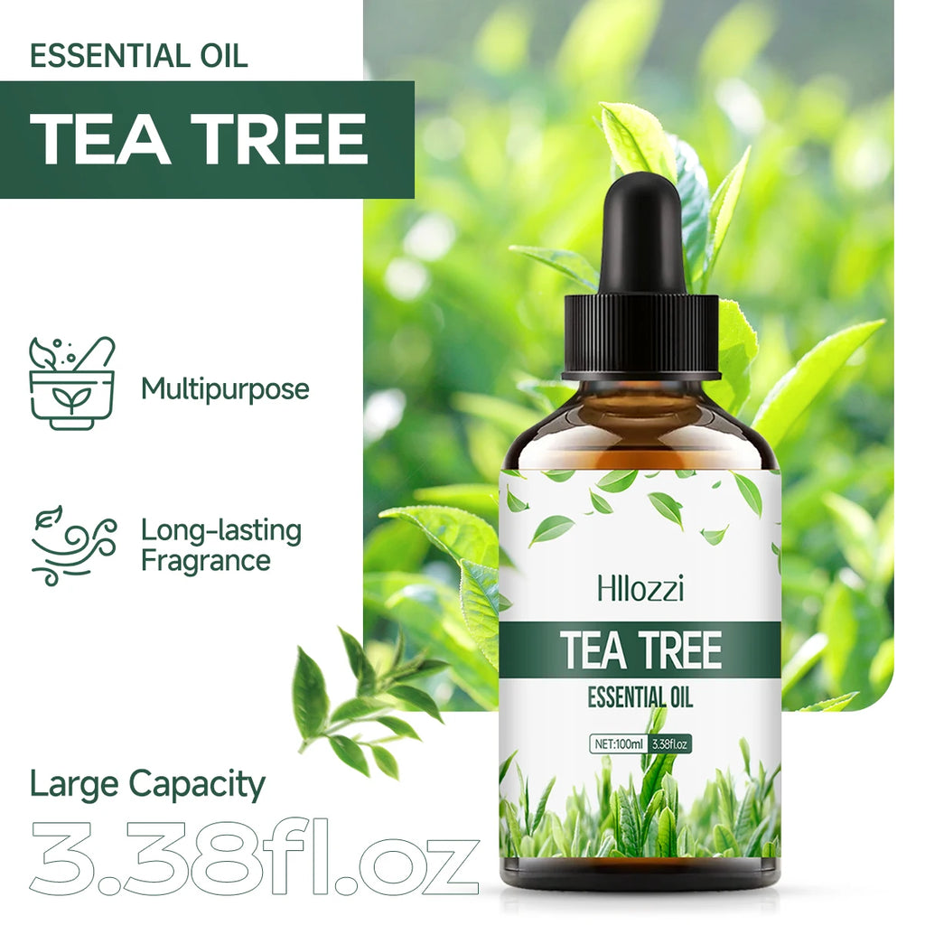 Hllozzi Tea Tree Essential Oil – Nourishing Massage Oil
