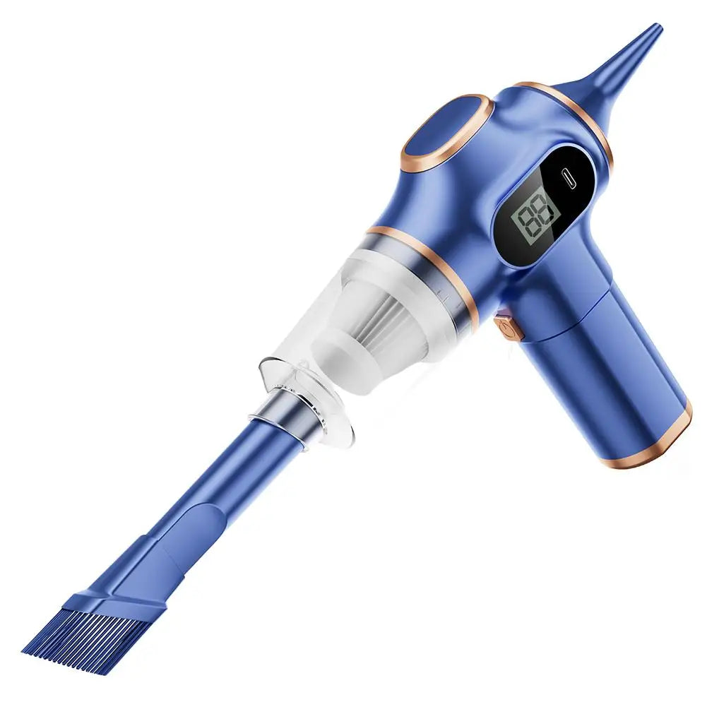 120W Wireless Car Vacuum Cleaner – 9000Pa Handheld Cordless
