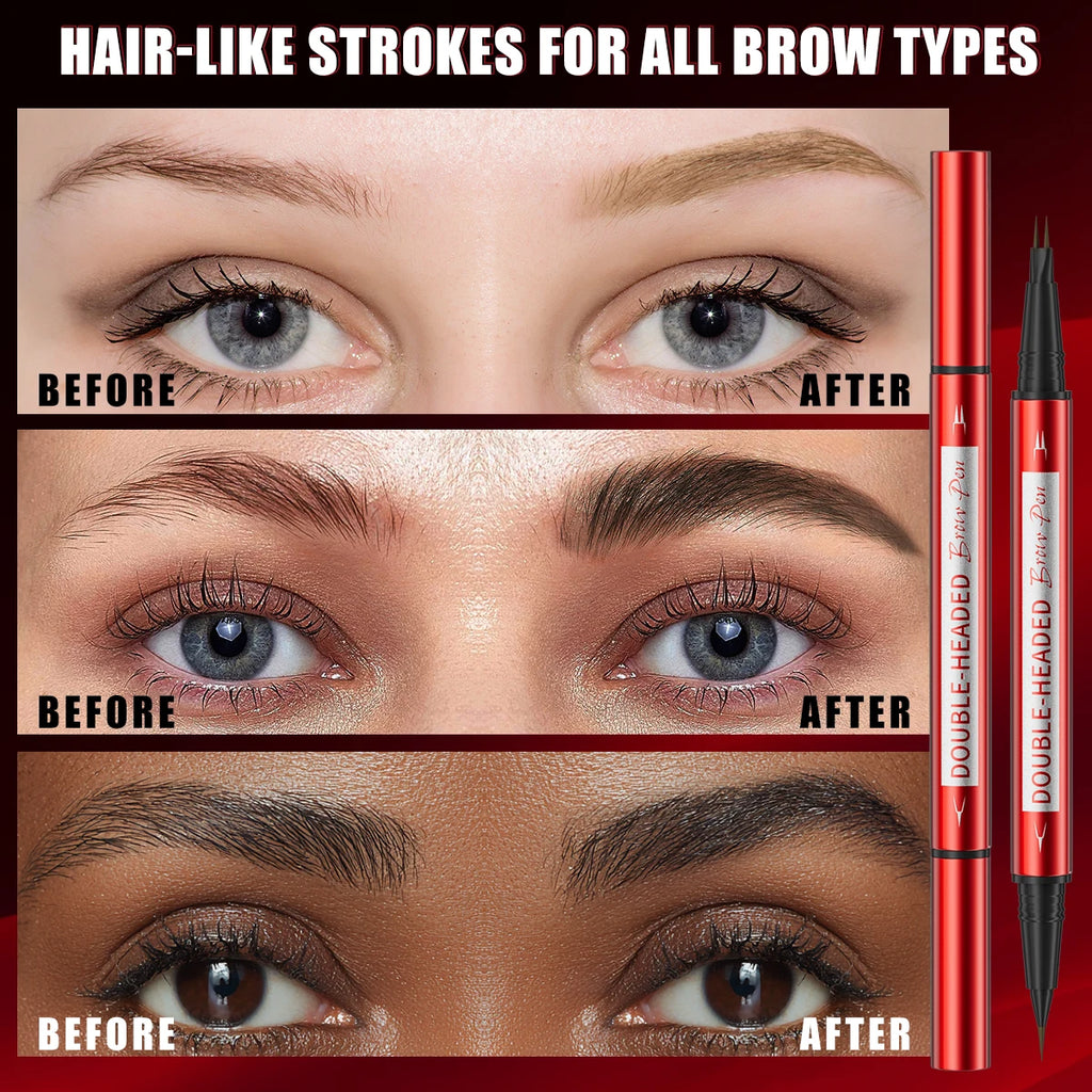Hello Kiss Microblading Eyebrow Pen – Waterproof, 5 Colors