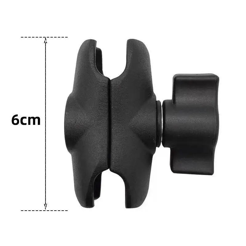1 Piece 1" Ball Head Mount Adapter Pole Double Socket Arm Aluminum Alloy For RAM Mounts 6/9/15cm Lights Camera Extension Holder Oasis Select 6cm
