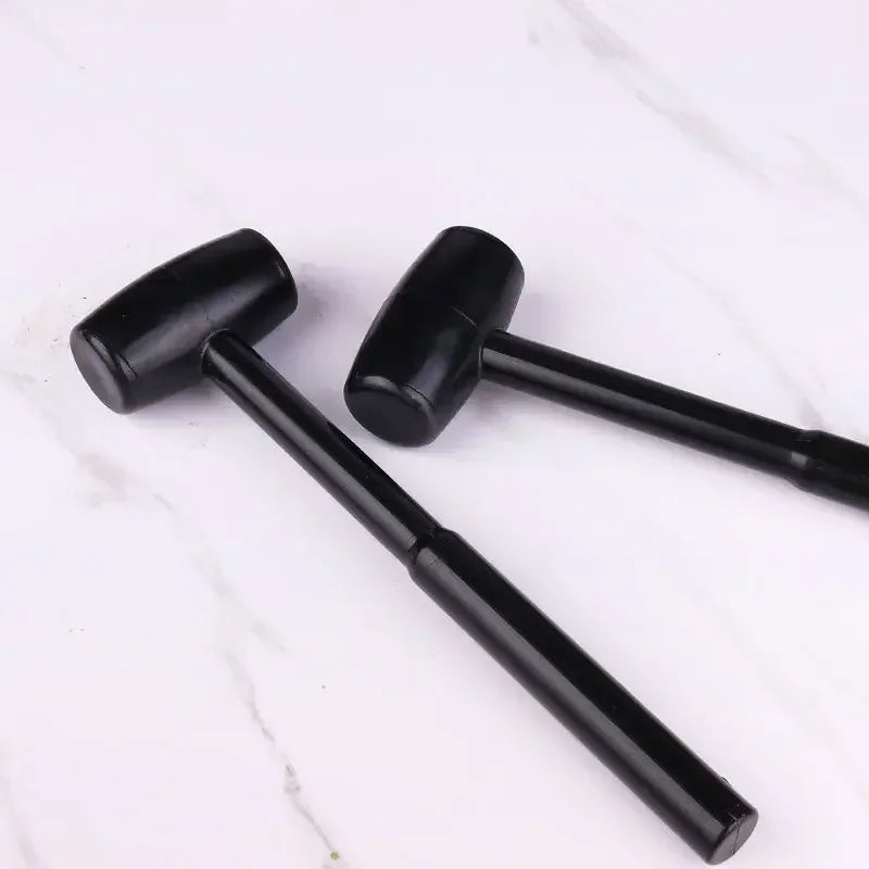 1PC Portable Household Plastic Hammer Home Decoration Tool Plastic Hammer Outdoor Car Repair Woodworking Door and Floor Tiles Oasis Select
