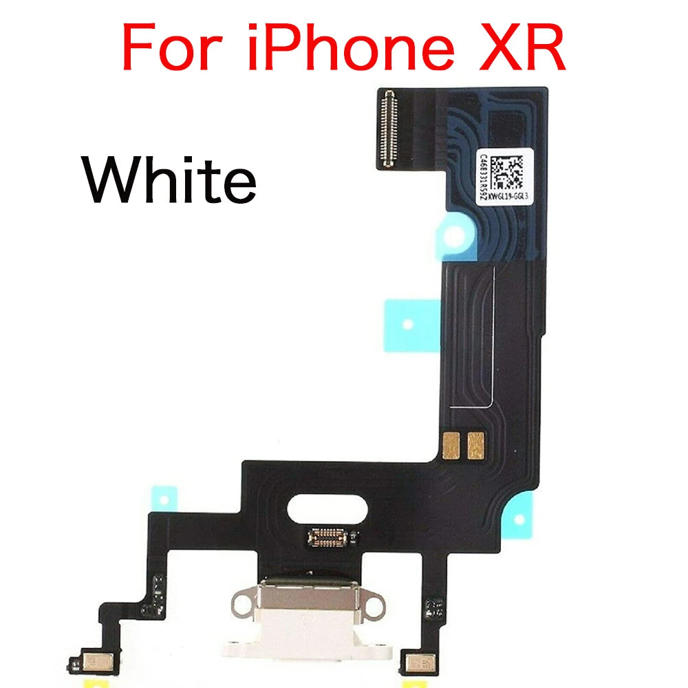 iPhone X XR XS Max Charging Port Dock Flex Cable & Mic Replacement