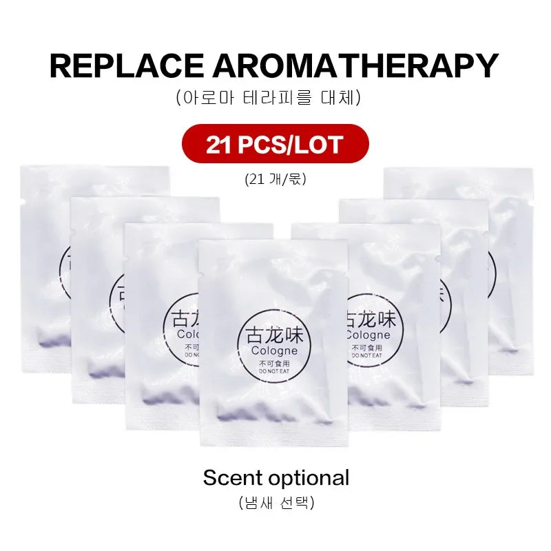 7/14/24PCS Car Air Freshener Export Car Air Conditioner Outlet Solid Perfume Car Perfume Stick Refill 7 Flavor Car Air Freshener Oasis Select 21Pcs Cologne