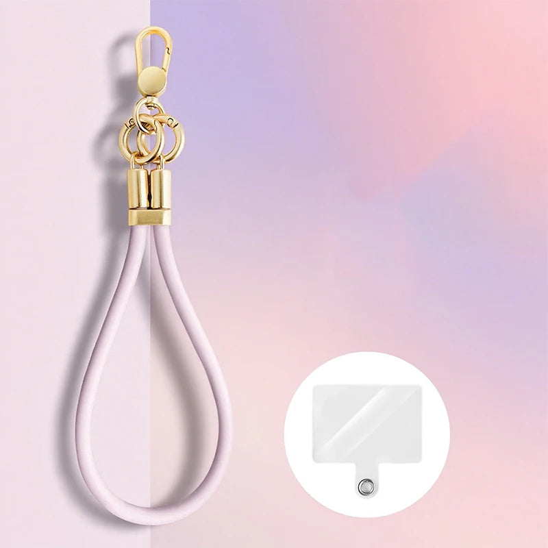 Adjustable Universal Silicone Wrist Strap Phone Case Women's Handheld Keychain Durable Outdoor Bapa Chain Portable USB Oasis Select A1