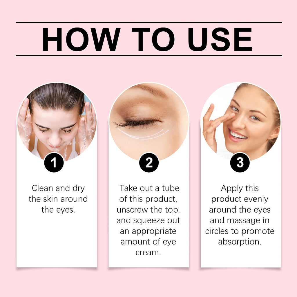 OUHOE Nourishing Moisturizing Eye Cream, Firms Eye Area And Reduces Fine Lines, Softens Eye Skin, Essential Eye Care Oasis Select