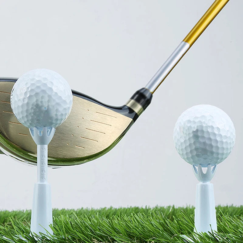 1/2Pcs Adjustable Height Plastic Golf Tees Durable Practice Golf Training Tees Professional Golf Accessories for Golfer Training Oasis Select