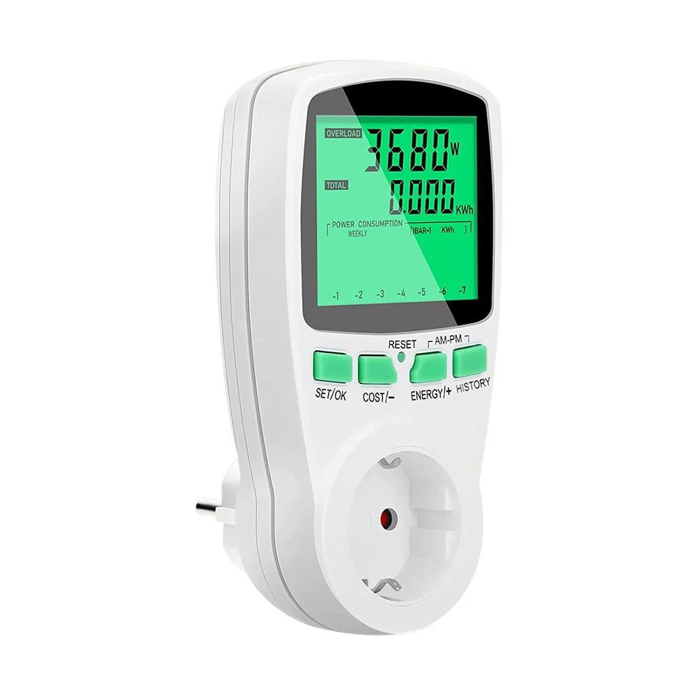 Solar Accessories Electric Meter Garden Home 150*75*35mm 230V-250V Fully Functional Metal Brand New High Quality Oasis Select