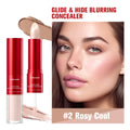 Super Concealer Creamy Glide Blurring Texture Conceals Dark Circles Wrinkles Long Lasting Water Proof Base Makeup Oasis Select 2Rosy Cool