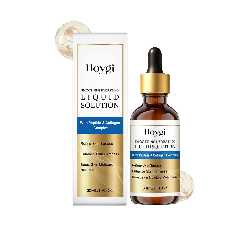 30ml Peptide Collagen Serum Face Lifting Firming Reduce Fine Lines Deep Moisturizing Smoothing Hydrating Essence Skin Care Oasis Select 1 PCS