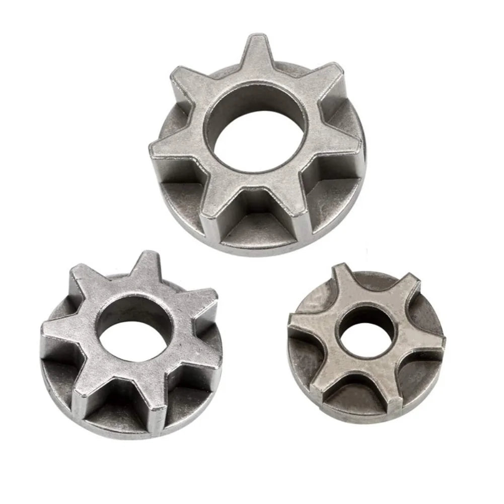M10 M14 M16 Sprocket Chainsaw Gear Set for Angle Grinders Chainsaw Gear Set Oasis Select 3pcs