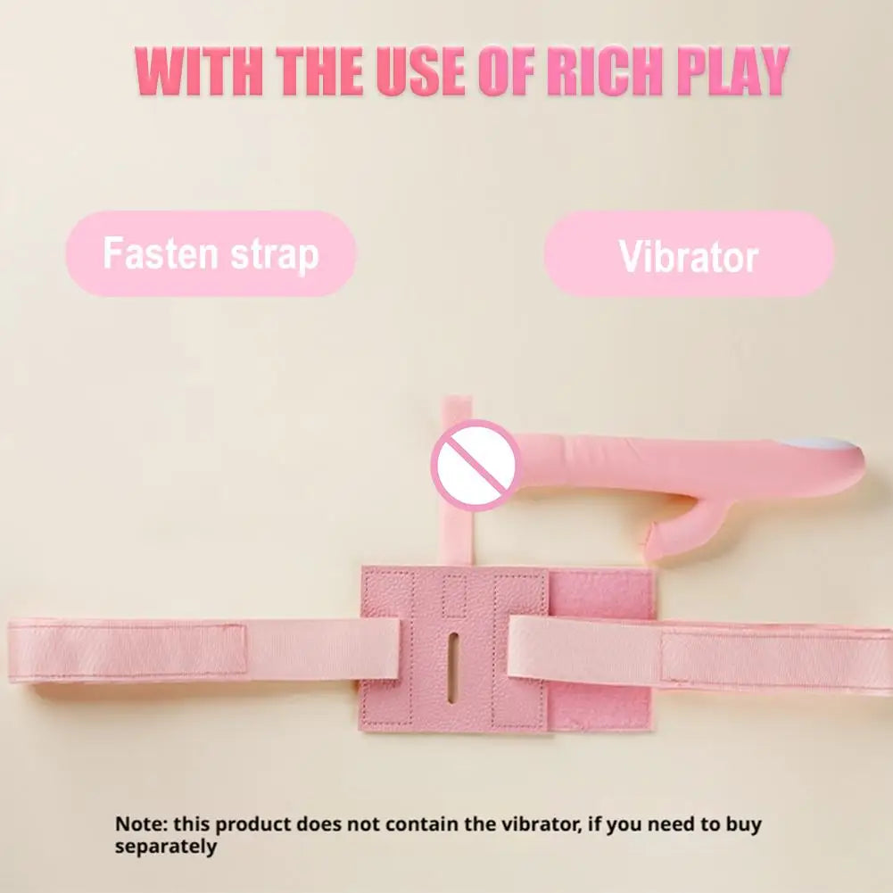 Vibrator Fix Strap Adult Sex Toy Wand Fixed Tie Belt Holder Bondage Sex Toys Wearable Jump Egg Masturbate Restraints Adjustable Oasis Select