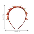 Bangs Hairstyle Hairpin Hairstyle Hairpin Headband Toothed Braid Tool Professional Weave Bangs Clip Hair Accessories For Girls Oasis Select Red