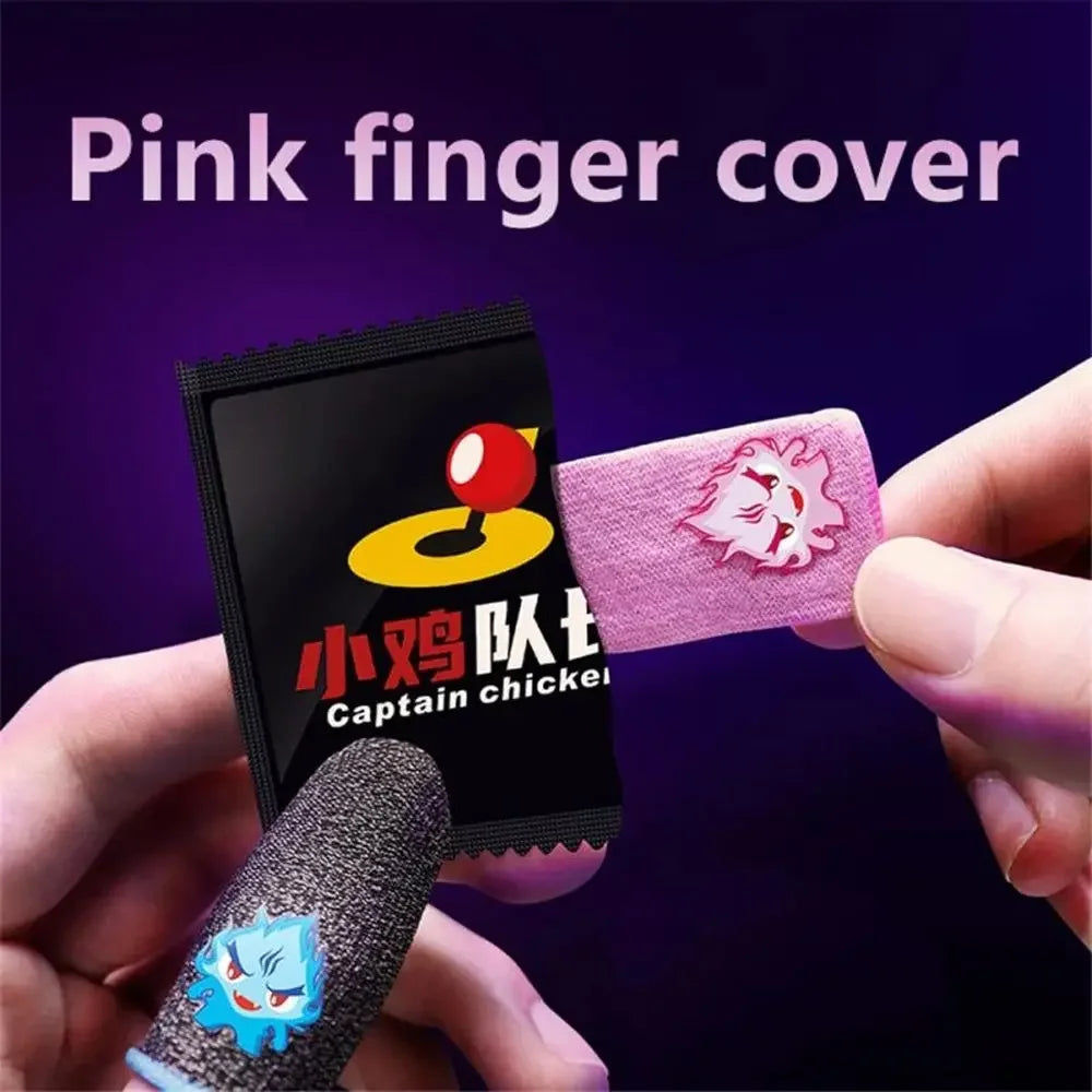 1pair Thumb Protector Non-slip Breathable Finger Cots Gaming Thumb Gloves Finger Gloves Fingertips Cover Gaming Finger Sleeve Oasis Select