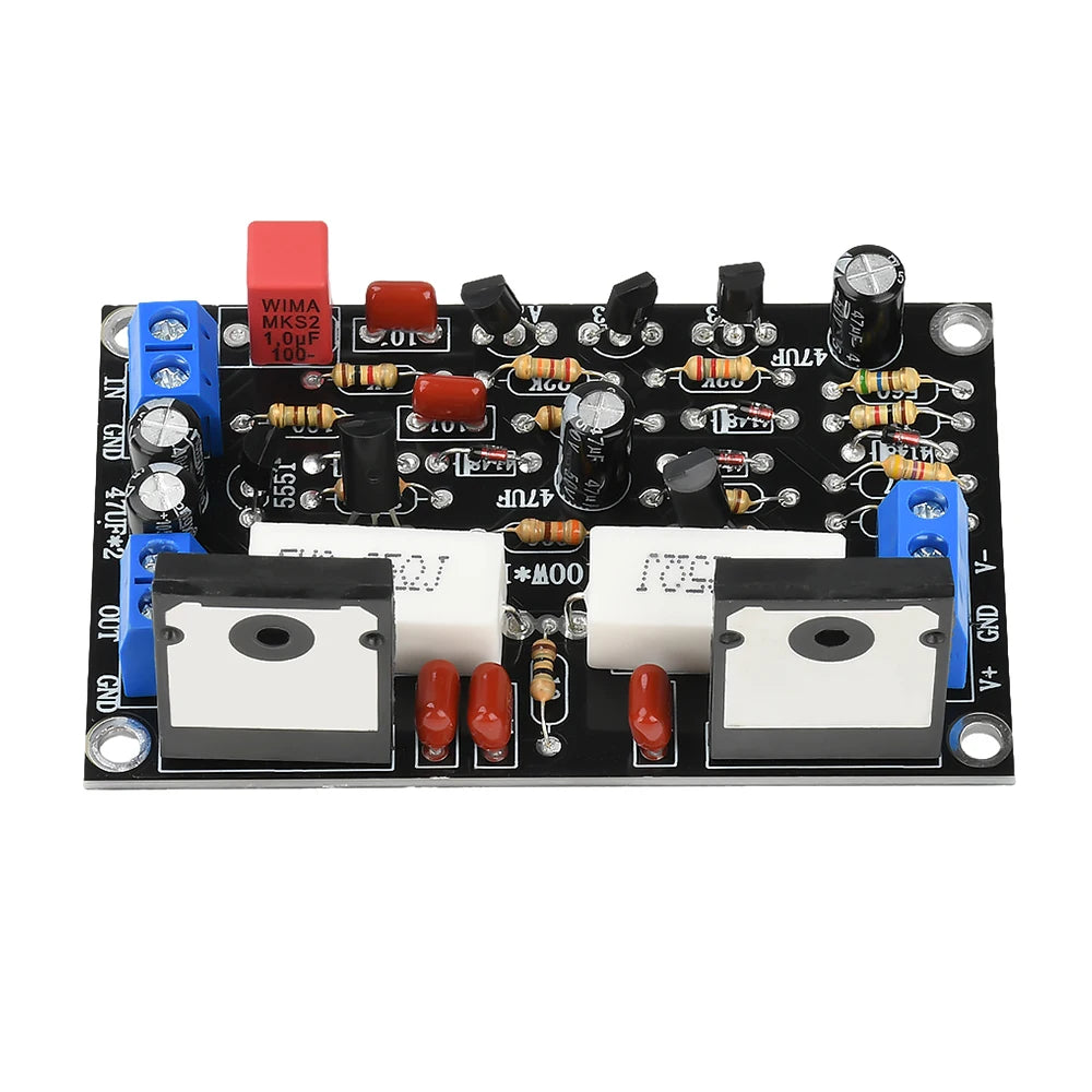 DC -10V-45V 100W 2SC5200+2SA1943 Mono High Power Post Stage Amplifier Board Low Noise HIFI Audio Amplifier Module Oasis Select Default Title