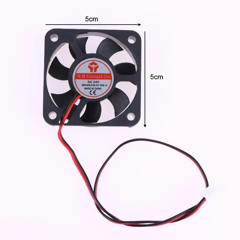 3D Printer Cooling Fan 3010 4010 5010 DC 5V 12V 24V 2-Pin