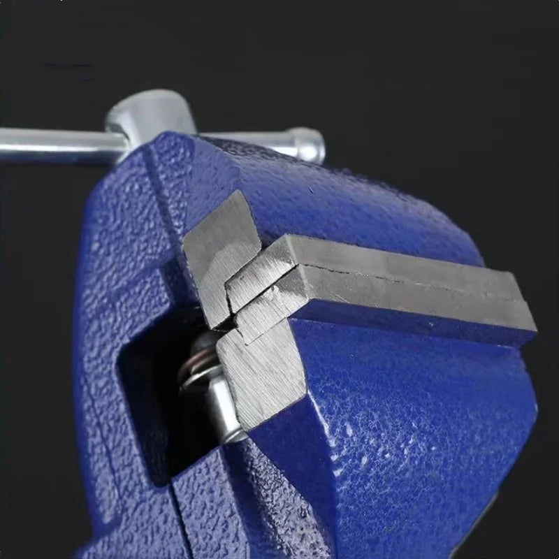 Universal Table Vise Multi-functional Portable 360° Swivel Base Clamp On Vice/Table Vise For Woodworking Cutting Conduit Dril Oasis Select