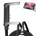 240W USB-C Fast Charging Cable with Phone Stand & 90° Elbow