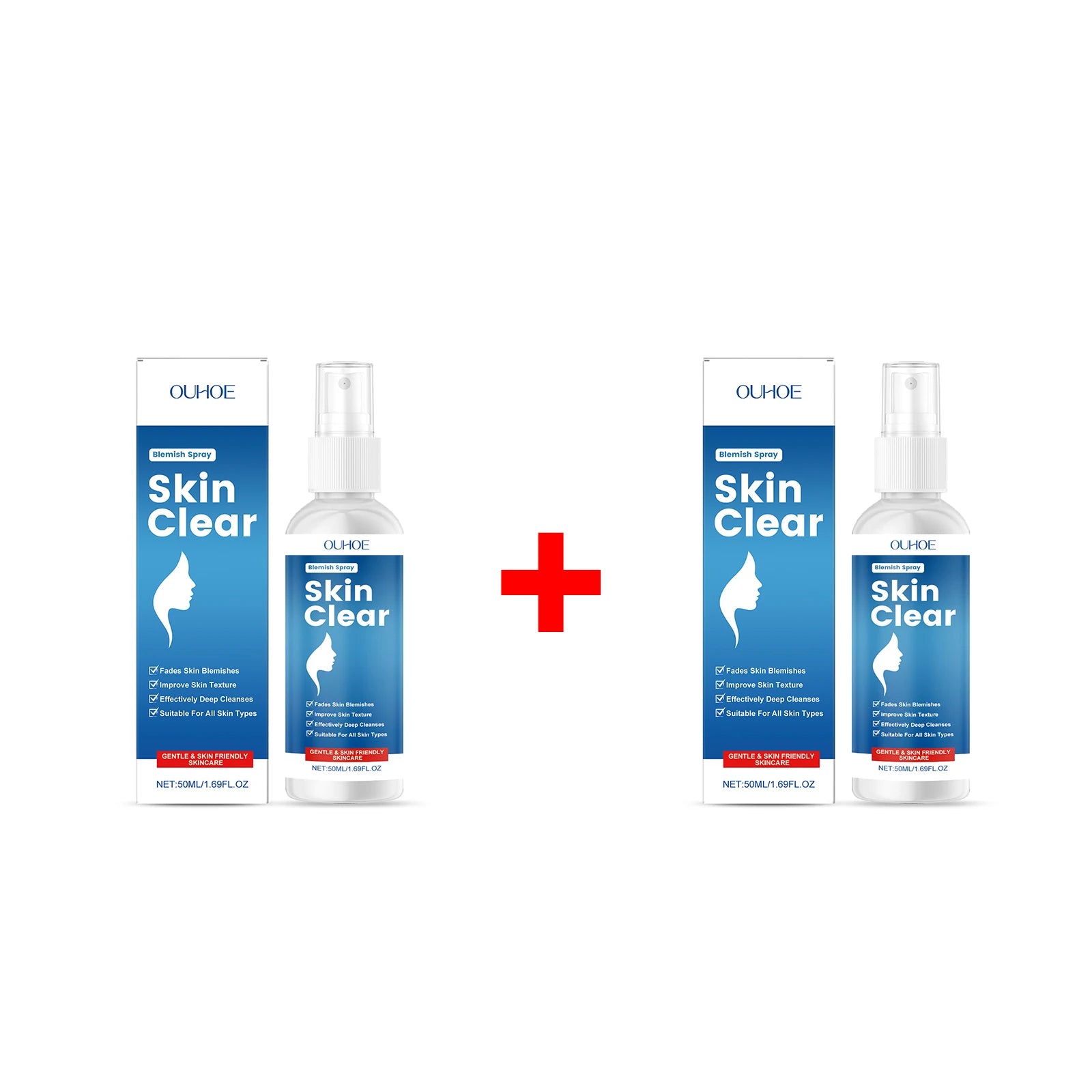 Ouhoe Blemish Clear Spray – Fade Spots & Smooth Skin