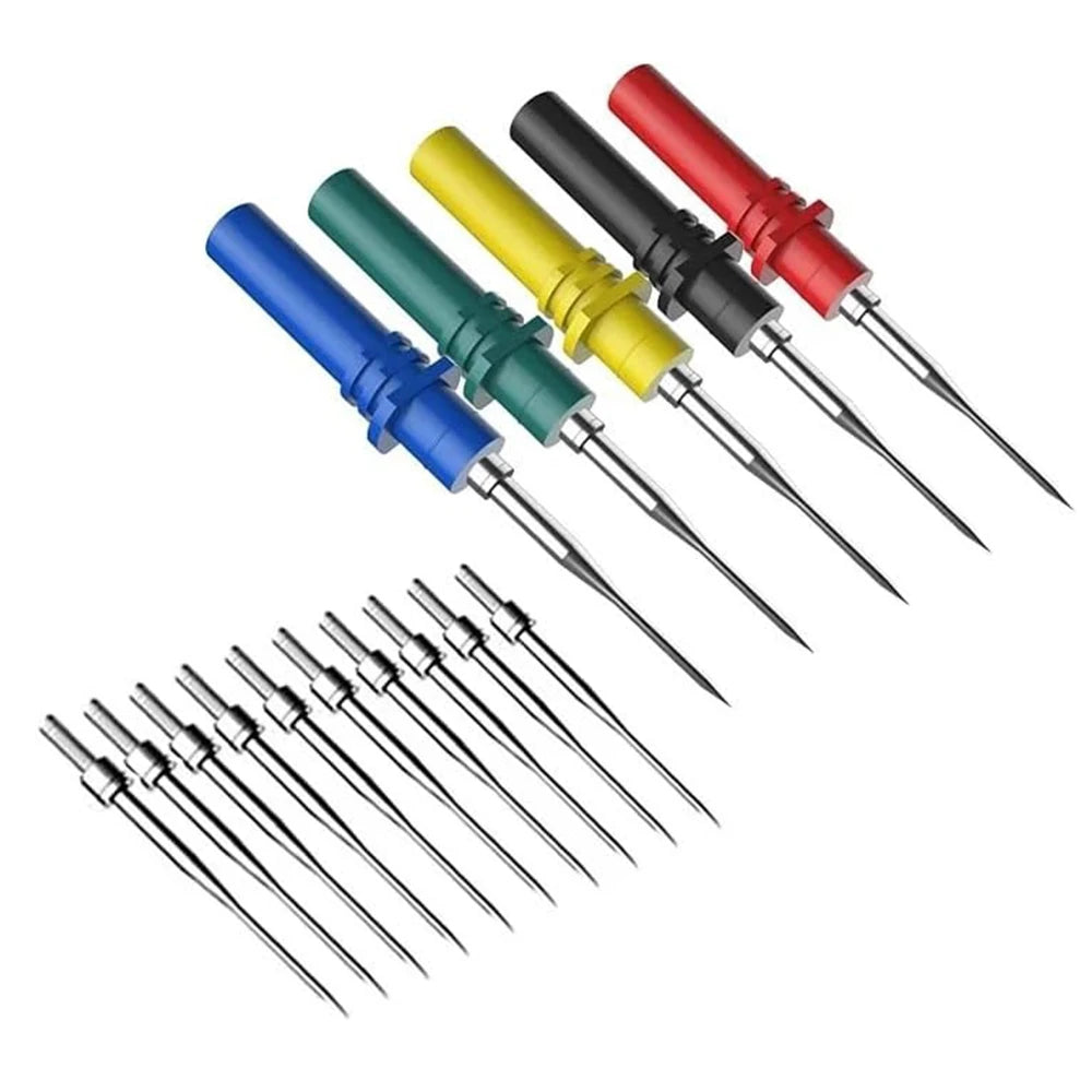 15pcs Automotive Diagnostic Test Probe Puncture Needles Oscilloscope Probe Pins Set Repair Tool Accessories HT307 Oasis Select