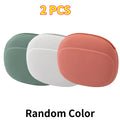 1/2/5PCS Soft Silicone Headphone Organizer Mini Shockproof Earbud Case Portable Cable Pouch for USB Cords Keys Travel Essentials Oasis Select 2pcs