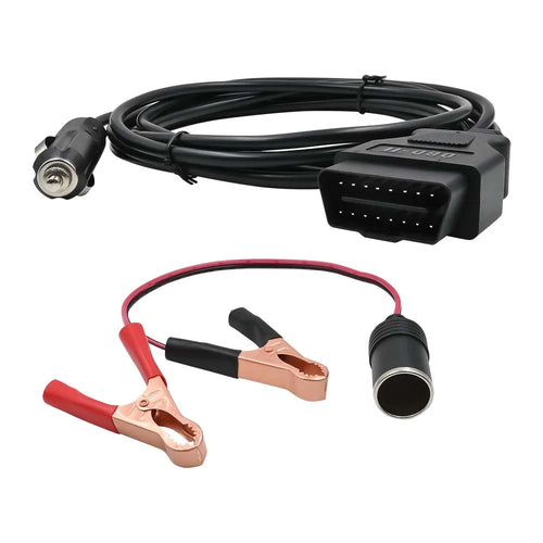 12V OBD II Car Battery Memory Saver – Cigarette Lighter Extension Car Memory Saver Oasis Select WHITE