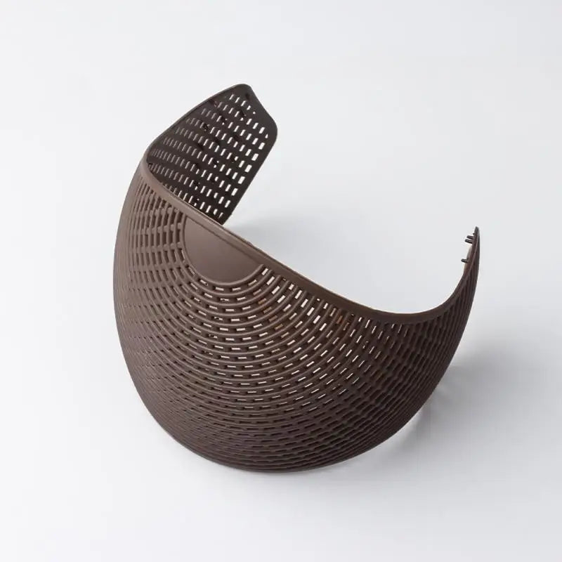 Headscarf Headband Fashion Non-Slip Hair Hoop For Women Daily Party Travel Hairstyle Decor Ободок с платком 헤드스카프 헤드밴드 Oasis Select Brown