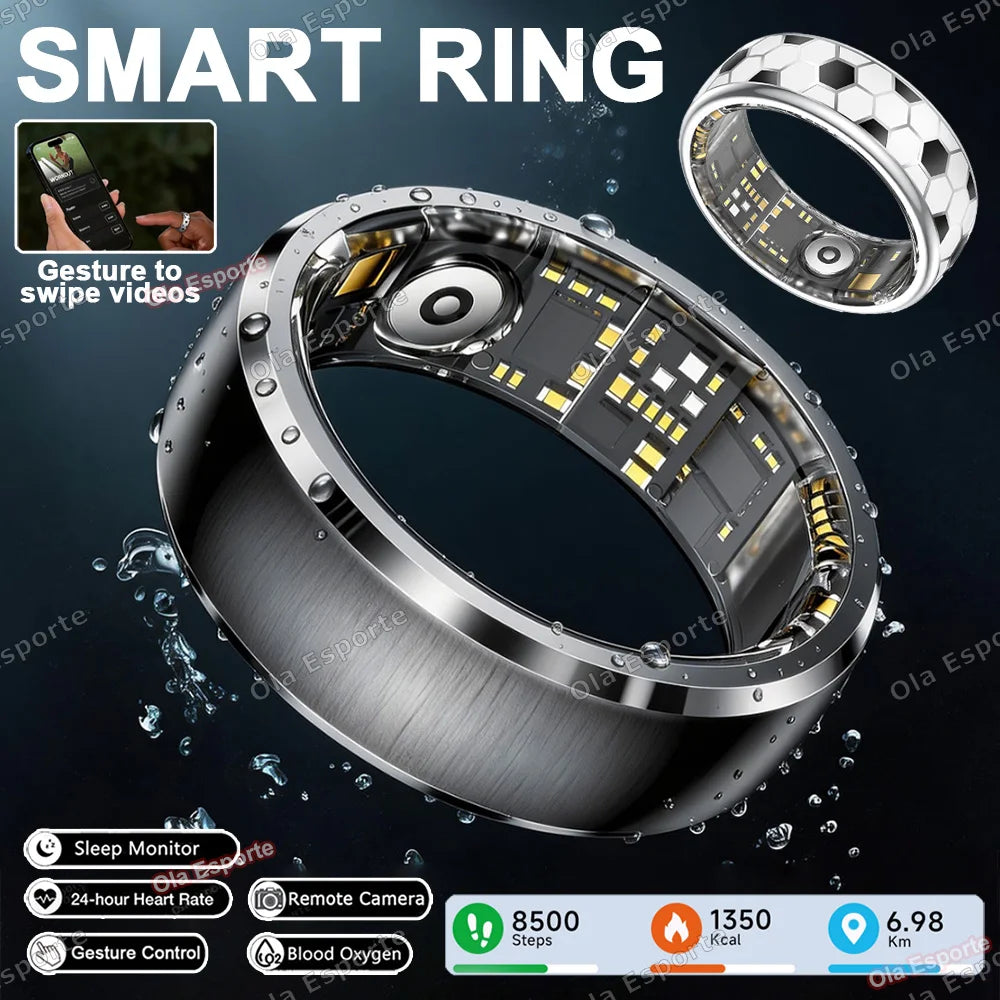 Ola Esporte Smart Ring – Heart Rate, Sleep & SpO2 Tracker