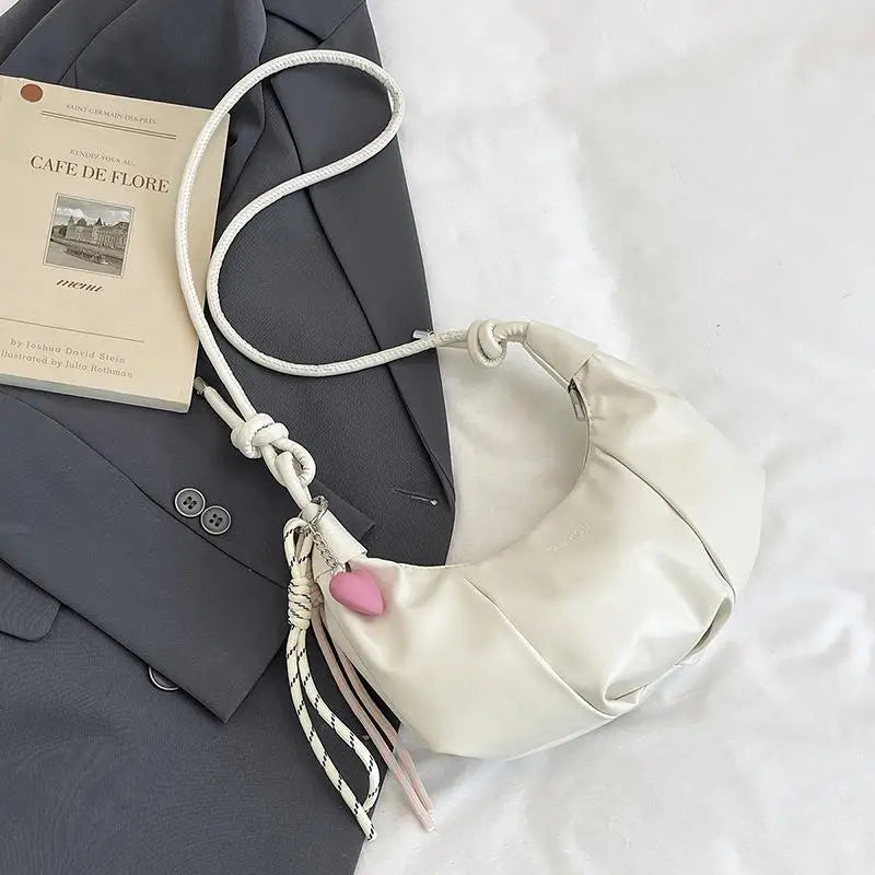 Women's PU Leather Crossbody Bag – Chain Shoulder Evening Purse