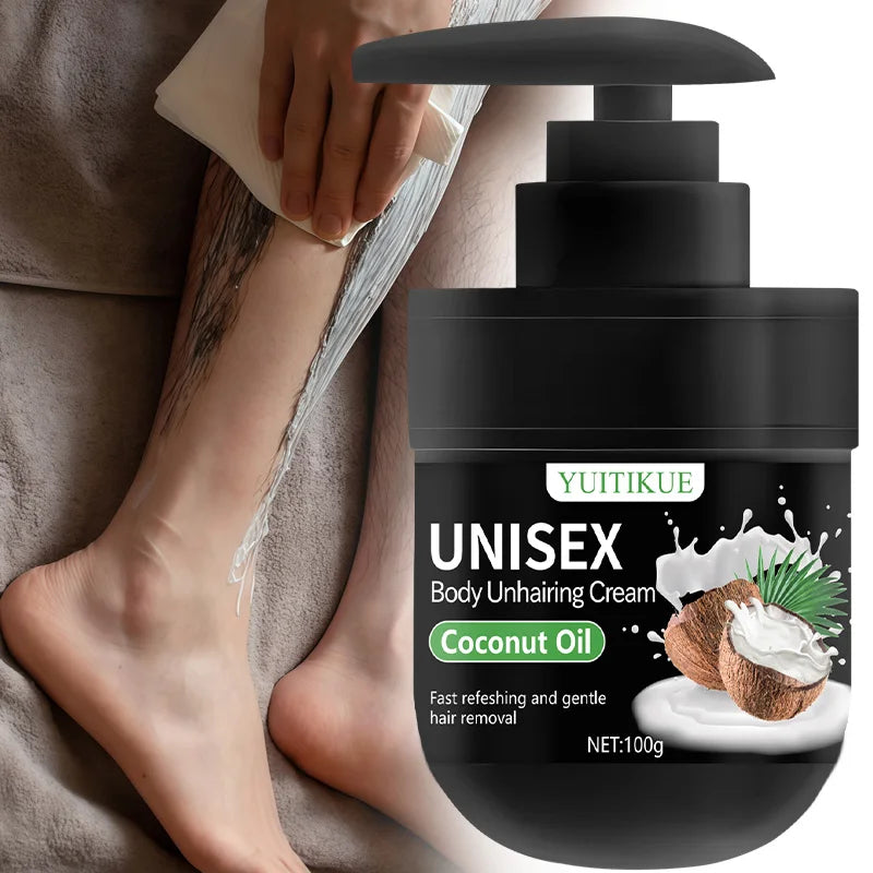 YUITIKUE Hair Removal Cream 100g – Coconut Oil & Aloe