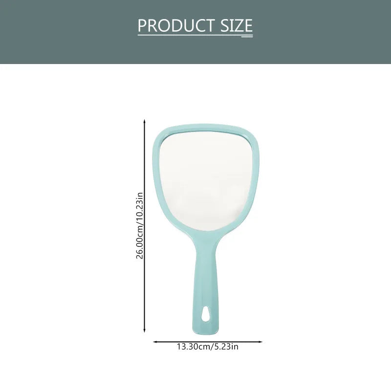 Double-Sided Handheld Makeup Mirror – 2x & 3x Magnification