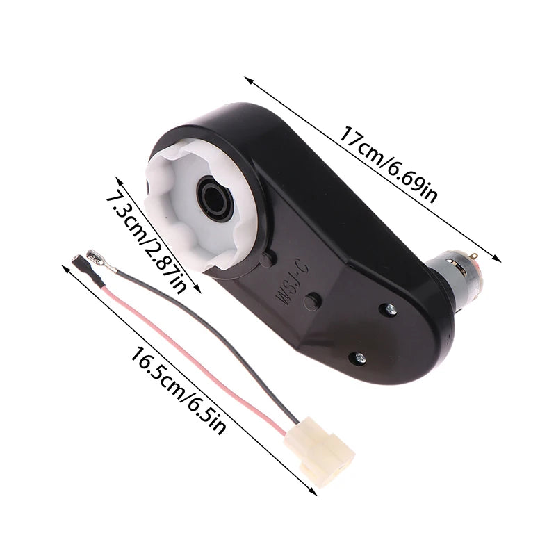 High-Speed RS390 Electric Motor, for Kids Car, 6V/12V, 15000-20000 RPM Oasis Select