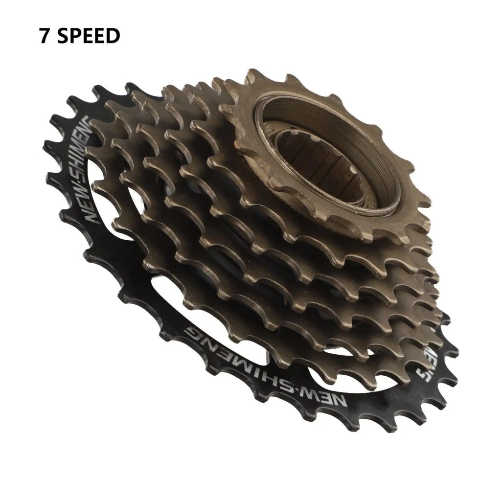 Bike Screw On Freewheel 6/7/8 Speeds Freewheel 13/14-28T SprocketScrewOnFlywheel For-Shimano PositionBicycleParts Oasis Select 7 speed