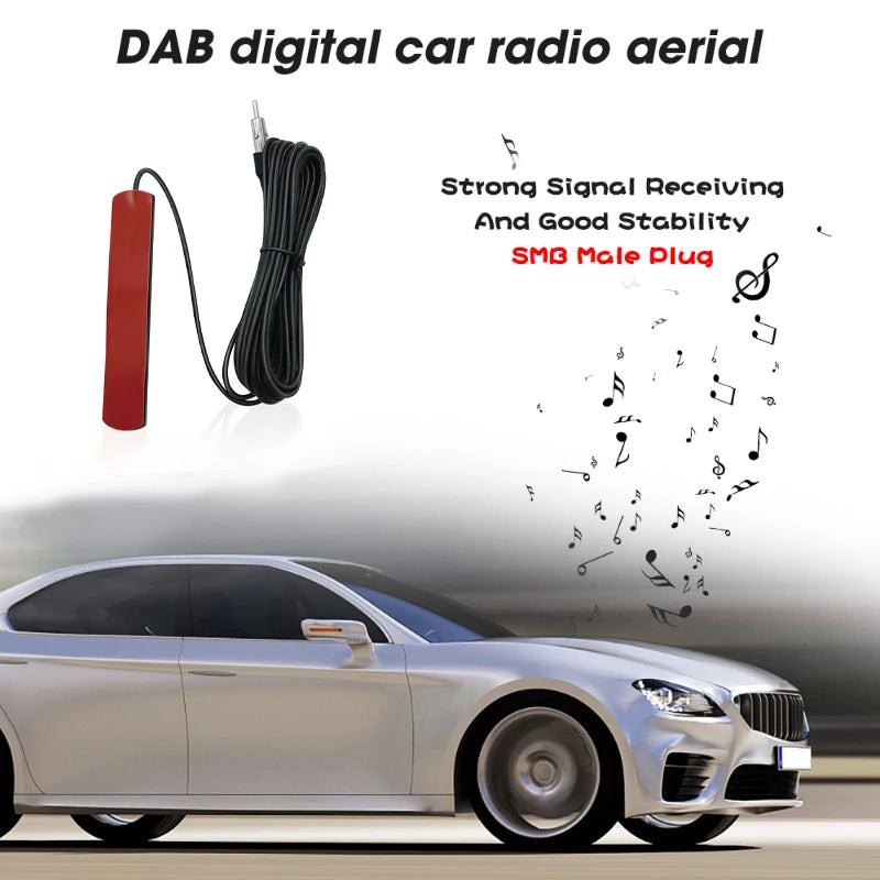 ANT-309 Car Radio FM Antenna Universal Car DAB Antenna Signal Amp Amplifier Radio Amplifier Vehicle Boat Signal Enhance Device Oasis Select