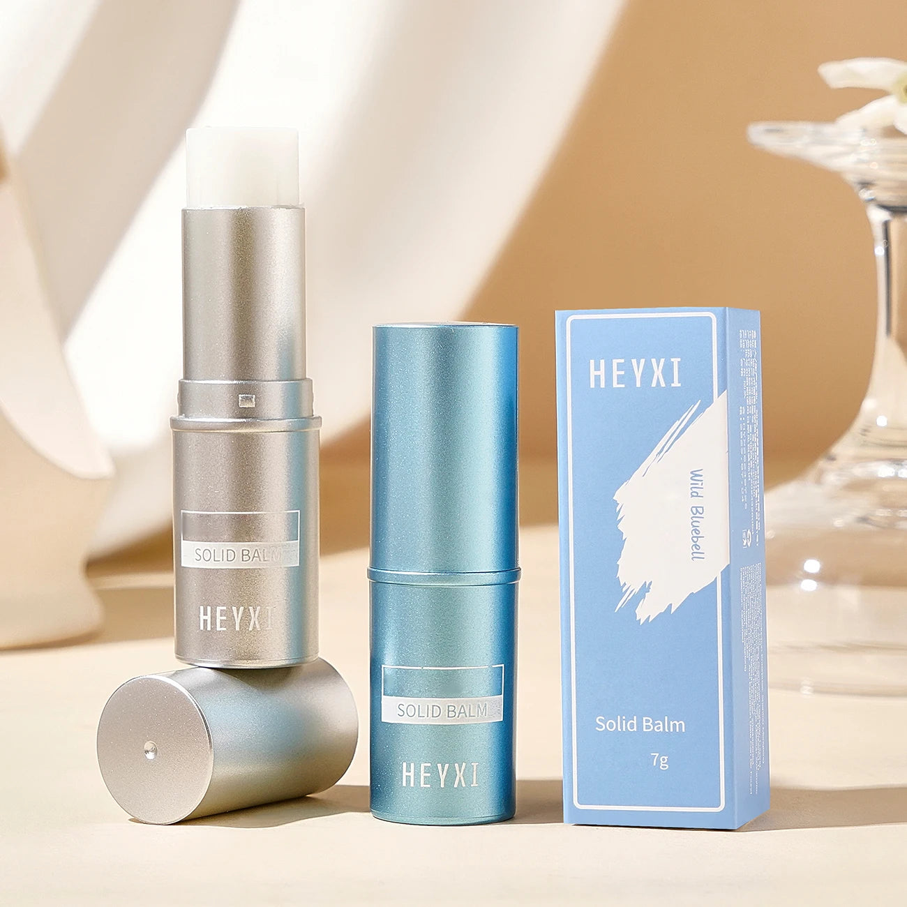 HEYXI Solid Perfume Set 3-Pack – Long-Lasting Fragrance Balm Solid Perfume Set Oasis Select