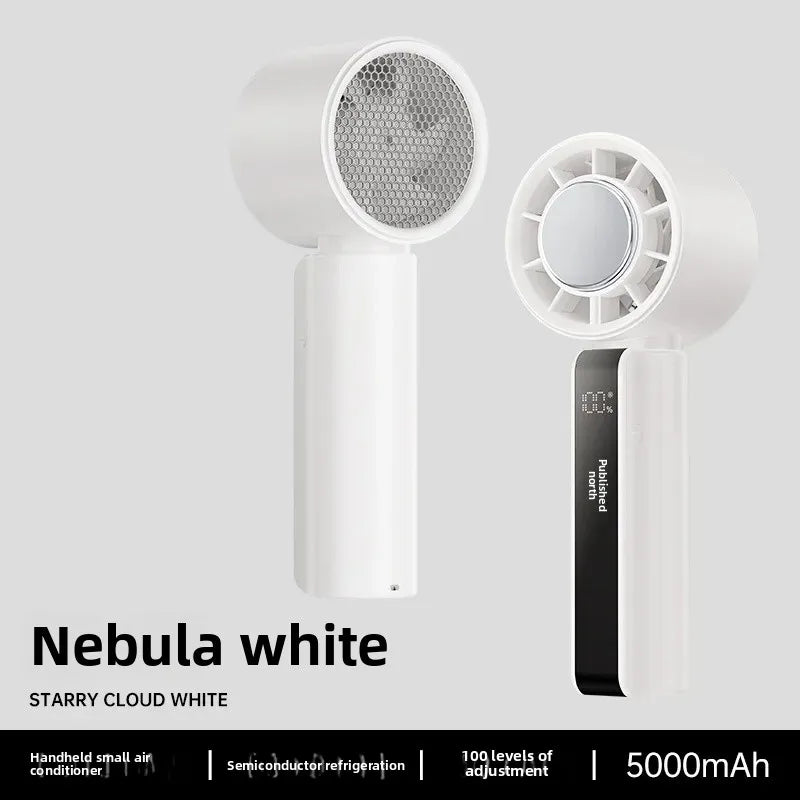 URGGU Handheld Turbo Fan – Touchscreen, 100 Speeds, 5000mAh