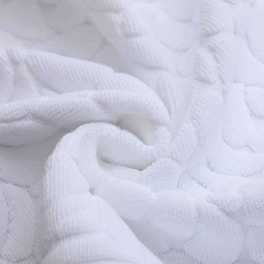 Cotton Bath Mats For Shower 31.5x19.7 Inch Rectangular Mat Bathroom Accessories Suitable For Various Styles & Settings