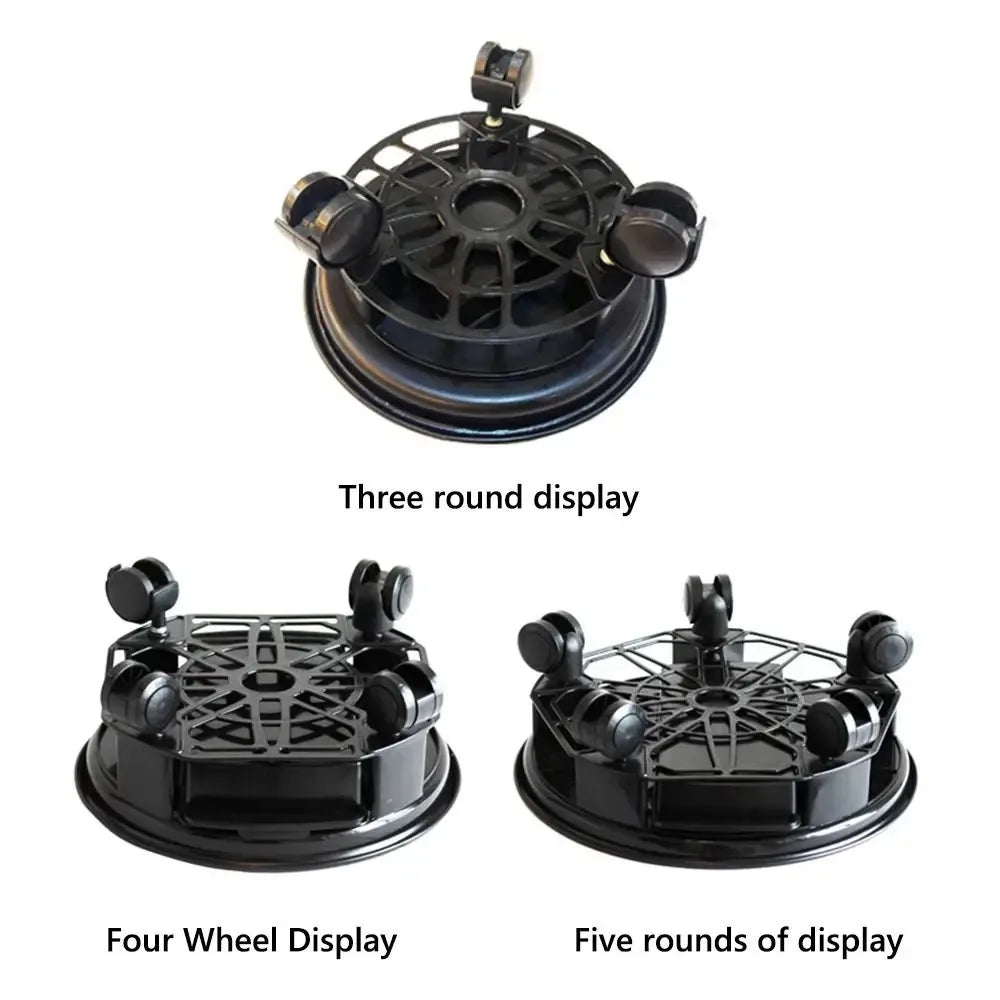 360° Rolling Plant Pot Tray with Wheels & Water Tray Rolling Plant Pot Tray Oasis Select